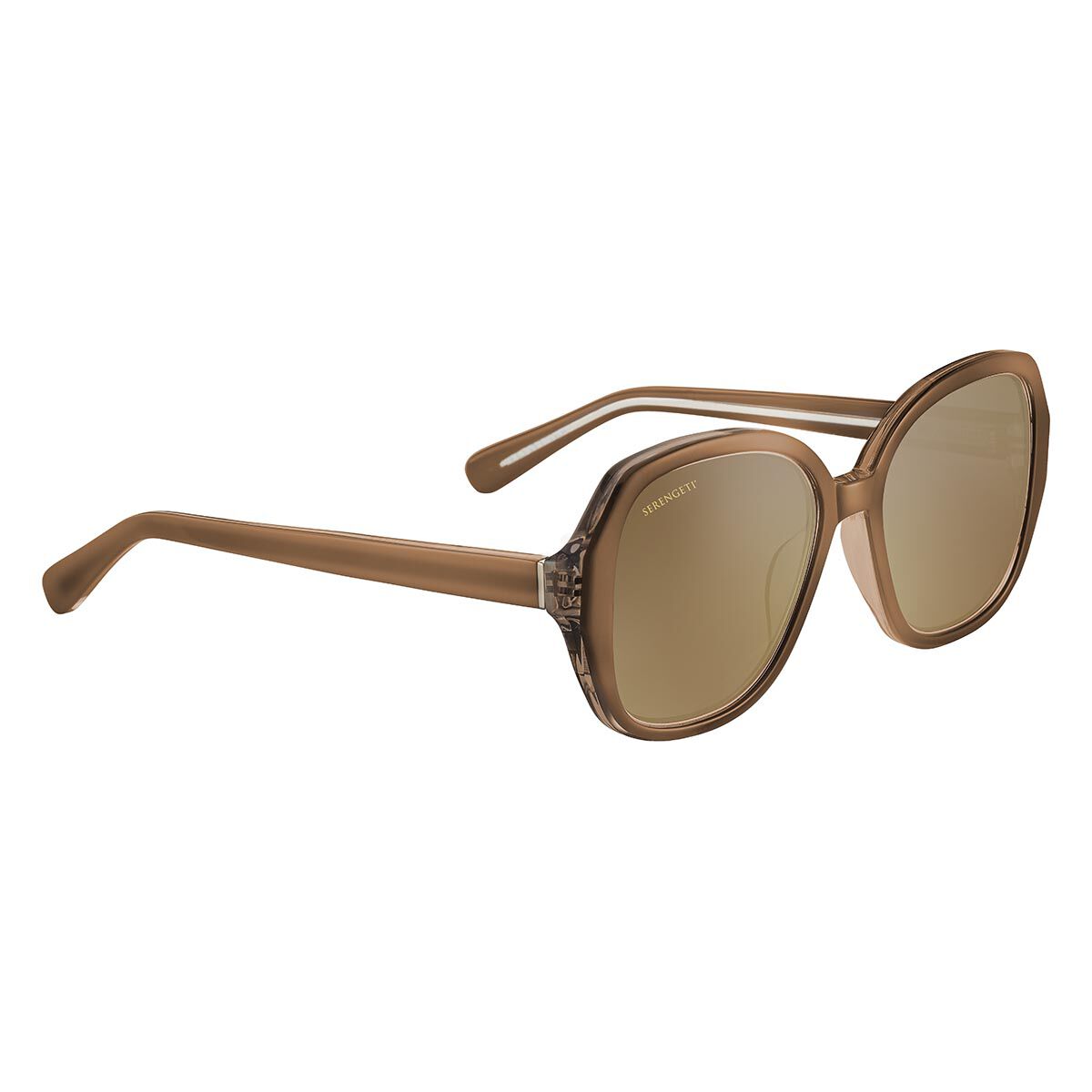 HAYWORTH, Shiny Crystal Caramel Brown-Mineral Non Polarized Drivers Gradient Cat 2 to 3 B4, hi-res image number null
